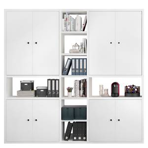 Armoire de bureau Emporio VI Blanc brillant