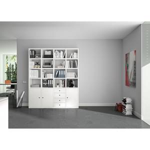 Étagère de bureau Emporio VIII Blanc brillant