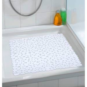 Tappeto antiscivolo Paradise Materiale plastico - Bianco