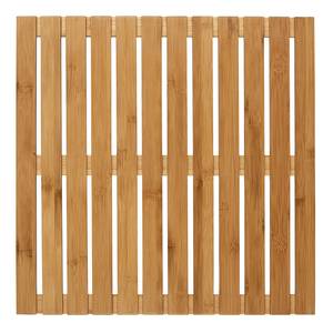 In-/ Outdoor Baderost Flesk Bambus, lackiert - Natur - 50 x 50 cm