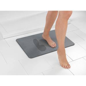 Tapis de bain Simi Terre de diatomée - Gris