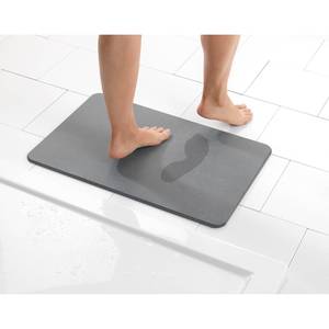 Tapis de bain Simi Terre de diatomée - Gris