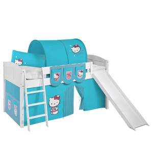 Hoogslaper Ida Hello Kitty Turquoise - Met ladder - Met glijbaan