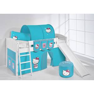 Hoogslaper Ida Hello Kitty Turquoise - Met ladder - Met glijbaan