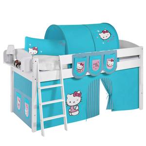 Hoogslaper Ida Hello Kitty Turquoise - Met ladder