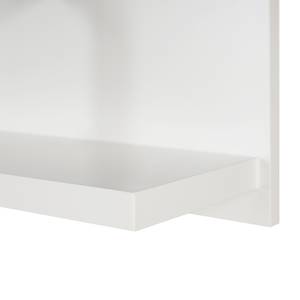 Mensola Zaddy Bianco / Nero - Larghezza: 110 cm