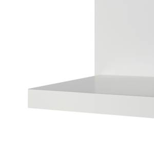 Mensola Zaddy Bianco / Nero - Larghezza: 110 cm