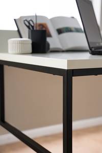 Schreibtisch Zaddy Weiß / Schwarz