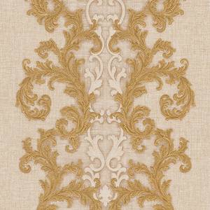 Vliestapete Versace Baroque and Roll II Vlies - Beige / Gold