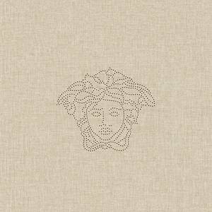 Vliestapete Versace Medusa I Vlies - Beige