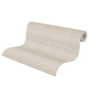 Vliesbehang Elrose vlies - Beige