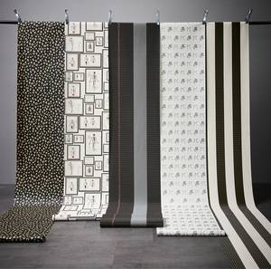 Fotomurale Karl Lagerfeld Stripes I Tessuto non tessuto - Nero / Bianco