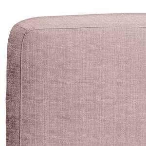 Gestoffeerd bed Steve Platweefsel Meave: Mauve - 160 x 200cm