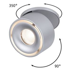 LED-Einbauleuchte Spircle II Aluminium - 1-flammig