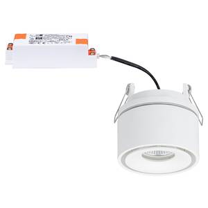 LED-inbouwlamp Spircle V aluminium - 1 lichtbron