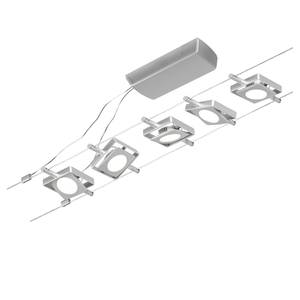 Plafonnier Corduo V Polycarbonate / Aluminium - 5 ampoules