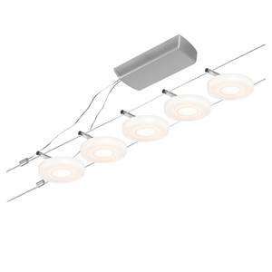 LED-Deckenleuchte Corduo II Polycarbonat / Aluminium - 5-flammig