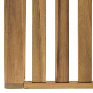 Loungesessel Mavre aus Akazienholz Beige - Massivholz - Textil - 85 x 72 x 75 cm