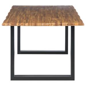 Massiver Baumkanten-Tisch Saela Breite: 210 cm