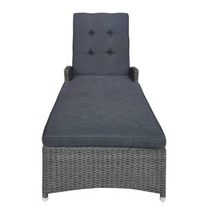 Chaise longue Oreana Polyester / Polyéthylène