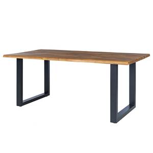 Massiver Baumkanten-Tisch Saela Breite: 180 cm