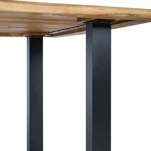 Massiver Baumkanten-Tisch Saela Breite: 180 cm