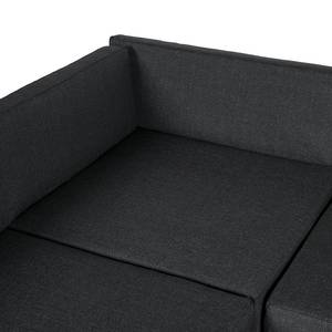 XXL Loungegruppe Laven aus Eukalyptus Braun - Grau - Metall - Metall - Massivholz - Textil - 256 x 60 x 256 cm