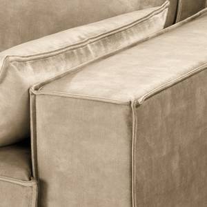 Sofa Jurga (2-Sitzer) Samt - Samt Tomi: Creme