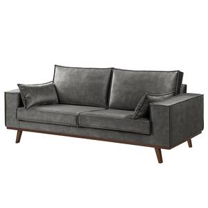 Sofa Jurga (2-Sitzer) Samt - Samt Tomi: Grau