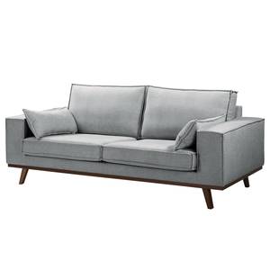 Sofa Jurga (2-Sitzer) Webstoff - Webstoff Sioma: Hellgrau