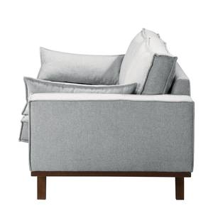 Sofa Jurga (2-Sitzer) Webstoff - Webstoff Sioma: Hellgrau