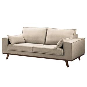 Sofa Jurga (2-Sitzer) Webstoff - Webstoff Sioma: Creme