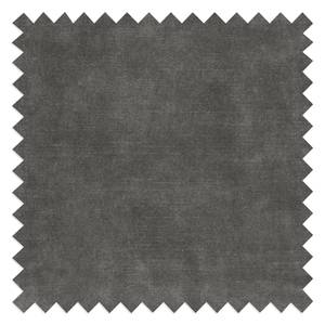 Divano Jurga (3 posti) Velluto - Velluto Tomi: grigio