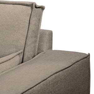 Sofa Jurga (3-Sitzer) Webstoff - Webstoff Sioma: Braun