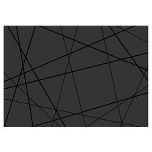 Fotobehang Dark Intersection premium vlies - zwart - 150 x 105 cm