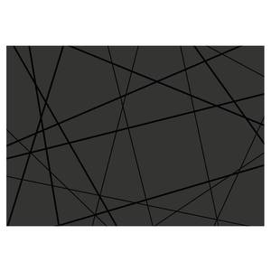 Fotobehang Dark Intersection premium vlies - zwart - 400 x 280 cm