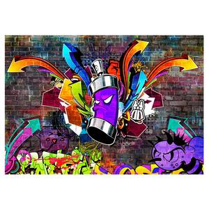 Fototapete Colourful Attack Premium Vlies - Mehrfarbig - 350 x 245 cm