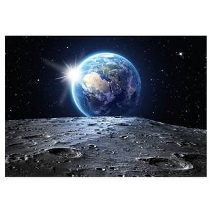 Fotomurale View of the Blue Planet Tessuto non tessuto premium - Nero / Blu - 350 x 245 cm