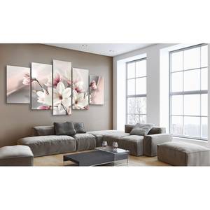 Afbeelding Magnolia in Bloom MDF/canvas - meerdere kleuren - 100 x 50 cm