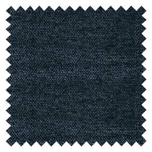 Divano angolare Jurga Tessuto - Tessuto Sioma: blu scuro - Longchair preimpostata a destra