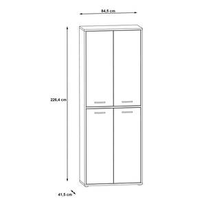 Ensemble de bureau Kendrick I (7 élém.) Blanc - Bois manufacturé