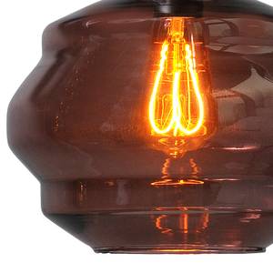 Hanglamp Porto I transparant glas/staal - 1 lichtbron