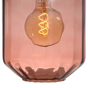 Hanglamp Porto VI transparant glas/staal - 1 lichtbron