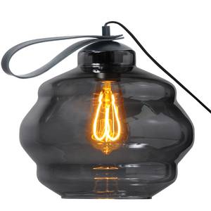 Lampe Porto VI Verre transparent / Acier - 1 ampoule
