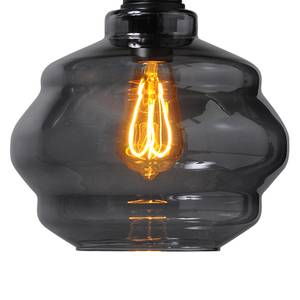 Hanglamp Porto XI transparant glas/staal - 3 lichtbronnen