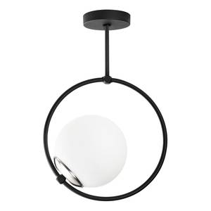 Plafondlamp Dolunay glas/ijzer - 1 lichtbron
