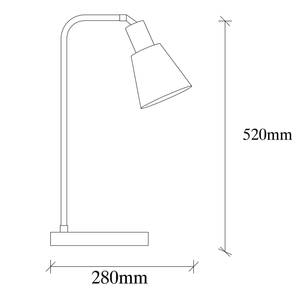 Lampe Emek II Fer - 1 ampoule