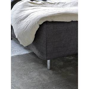 Gestoffeerd bed Homely Microvezel Alana: Donkergrijs - 180 x 200cm