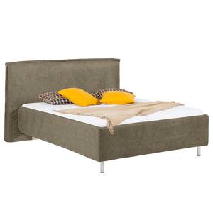 Gestoffeerd bed Homely Microvezel Alana: Beige - 180 x 200cm