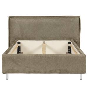 Gestoffeerd bed Homely Microvezel Alana: Beige - 180 x 200cm